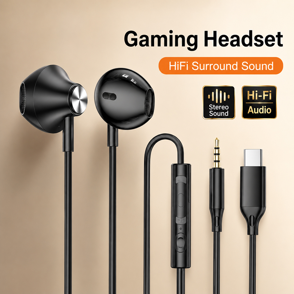 Xiaomi Laptop Accessories - Fones de ouvido surround hifi, som