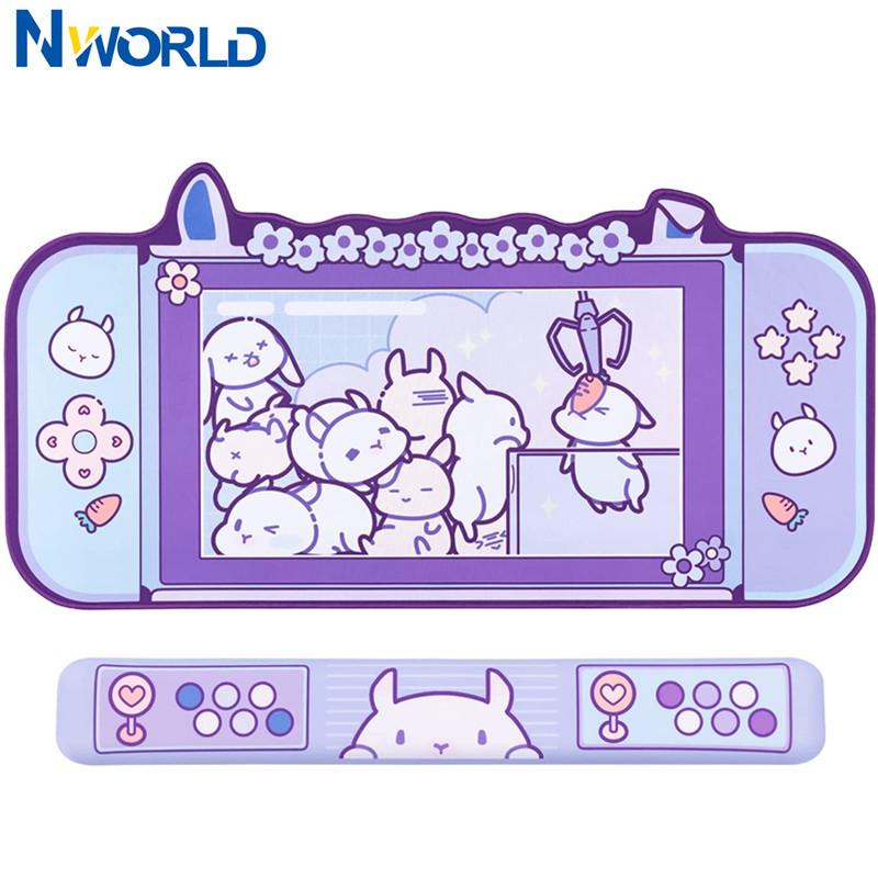 Laptop Accessories Pink - Grande kawaii gaming mouse pad bonito