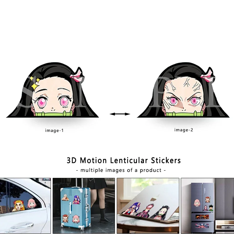 Demon Slayer 3D Lenticular Ani - Laptop Accessories Gifts avaliação e preço