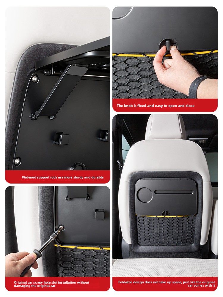Mesa Dobrável ABS para Encosto - Laptop Accessories Table avaliação e preço