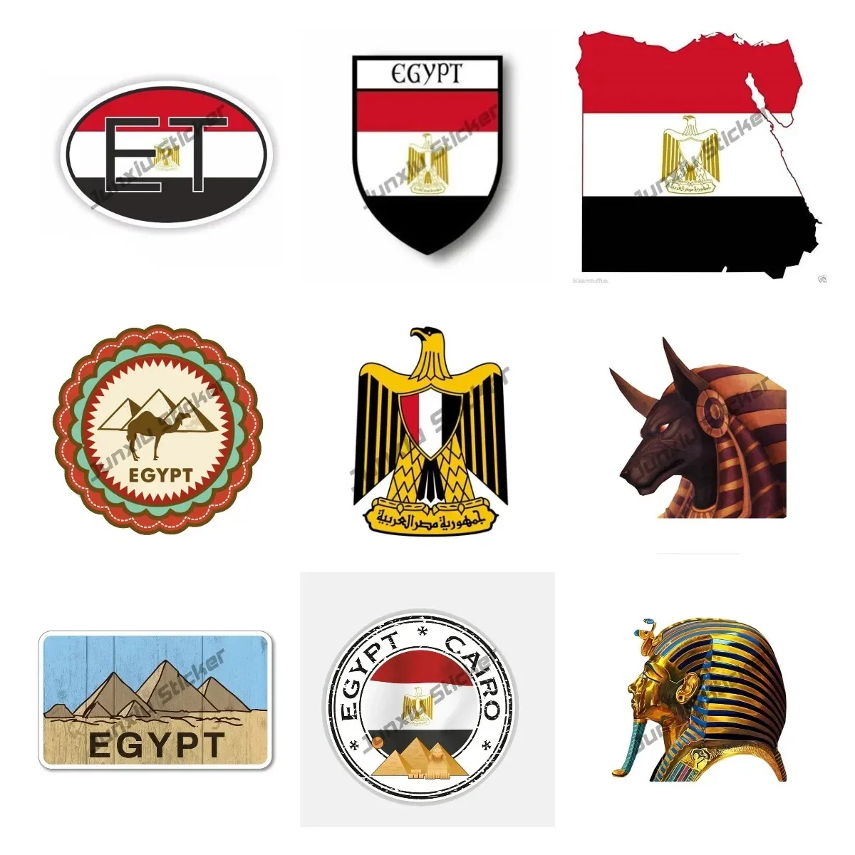 Adesivo decalque bandeira do e - Laptop Accessories Egypt avaliação e preço