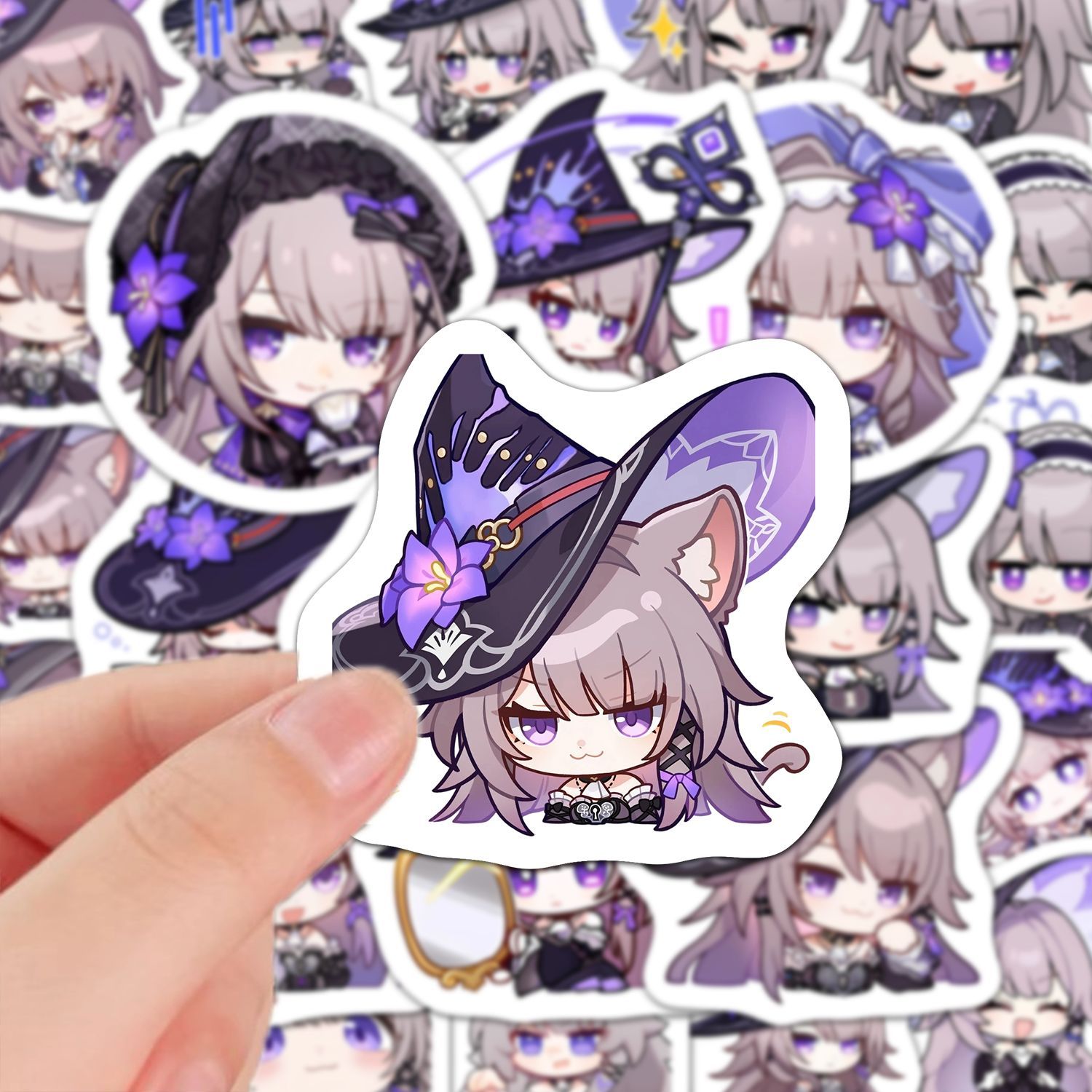 Adesivos de Anime Herta Honkai - Laptop Accessories For Students avaliação e preço