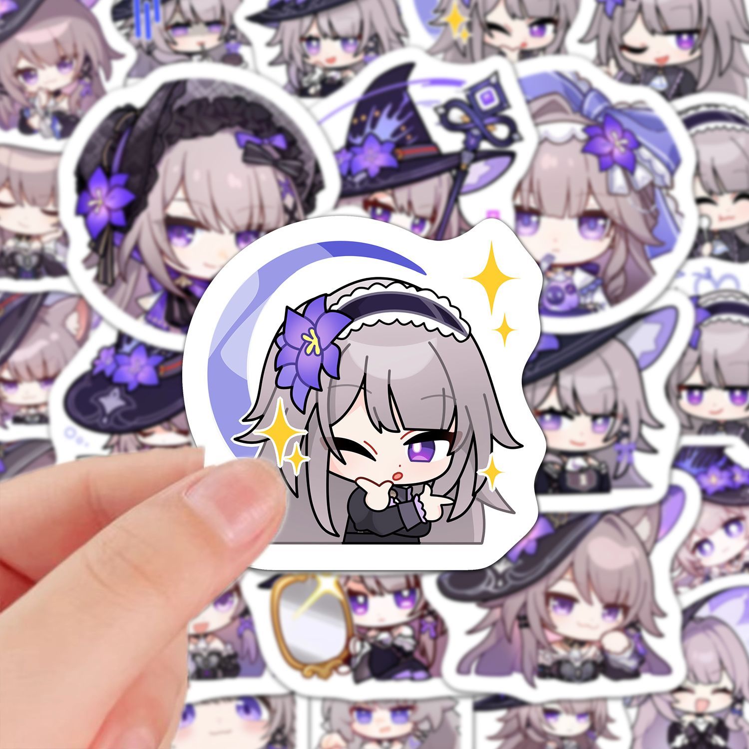 Adesivos de Anime Herta Honkai - Laptop Accessories For Students avaliação e preço