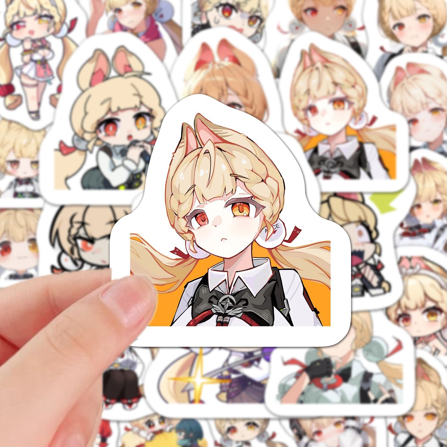 Adesivos de Anime Zenless Zone - Laptop Accessories For Students avaliação e preço