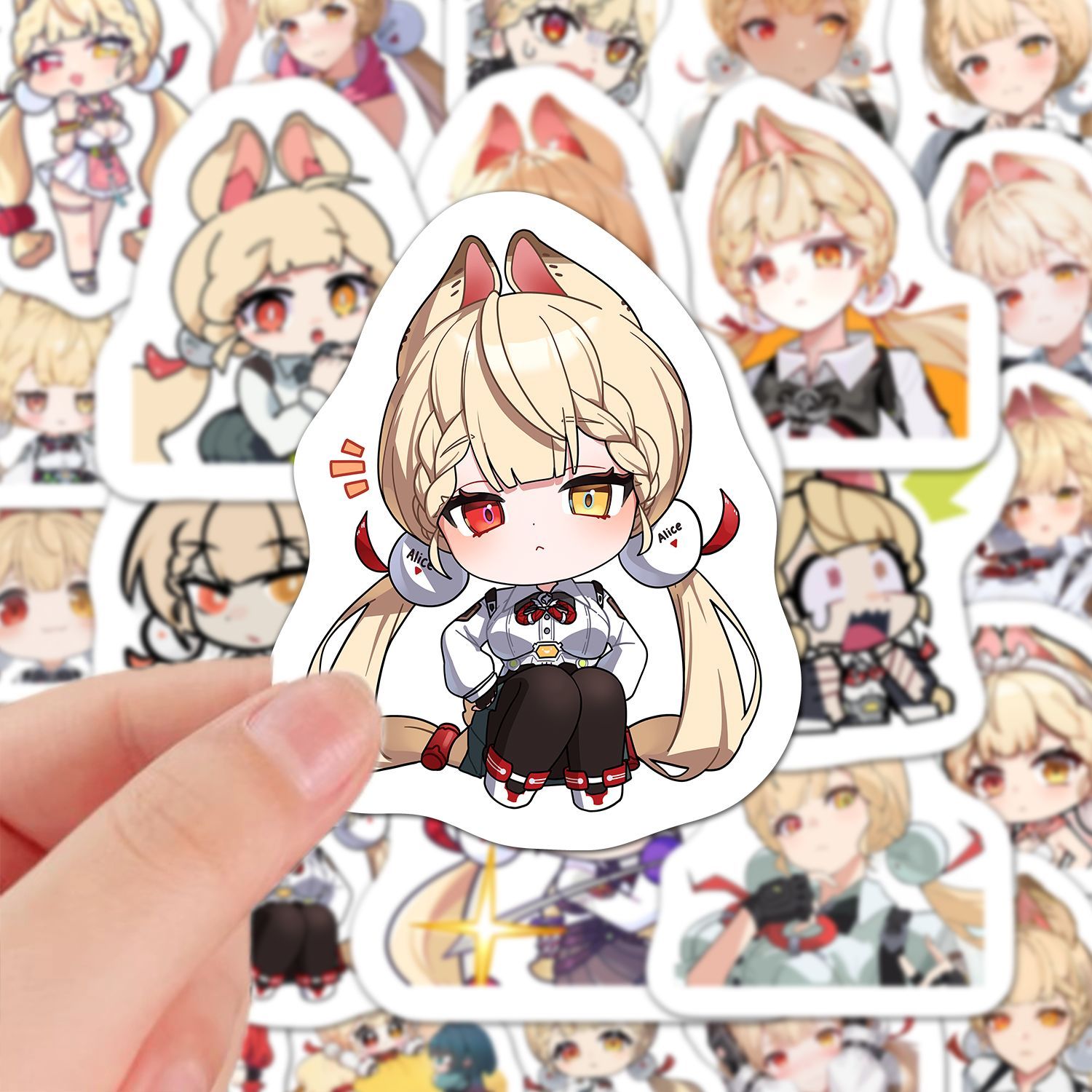 Adesivos de Anime Zenless Zone - Laptop Accessories For Students avaliação e preço