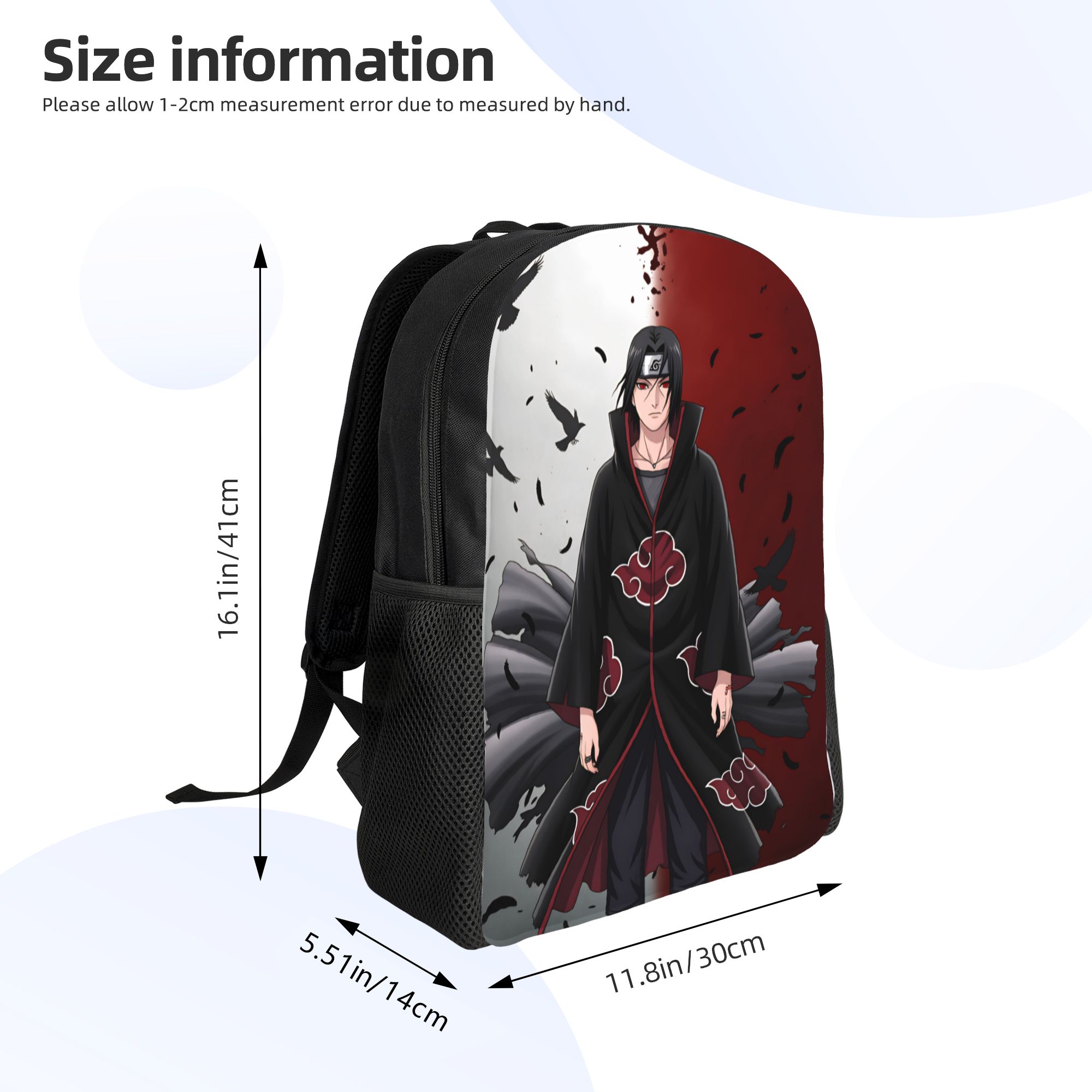 Mochilas N-Narutoes Uchihas Sa - Laptop Accessories For Students avaliação e preço