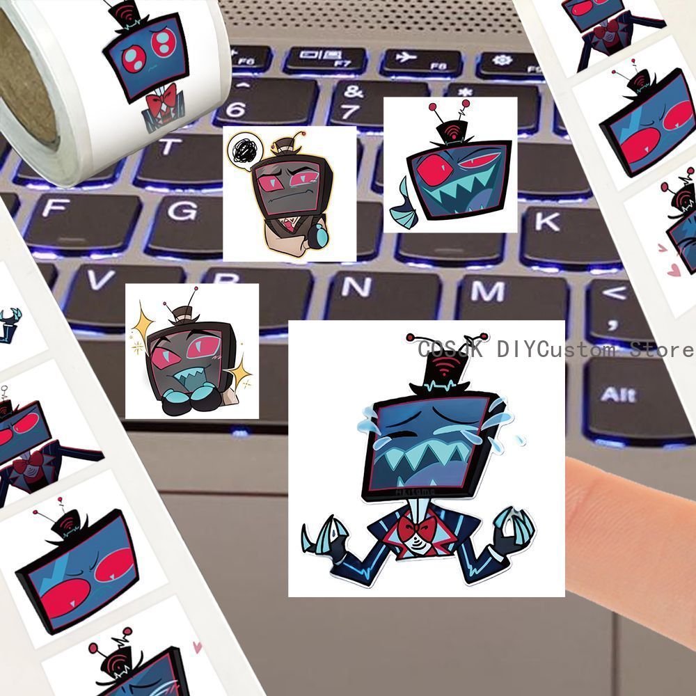 500 Adesivos em Rolo Anime Vox - Laptop Accessories For Students avaliação e preço