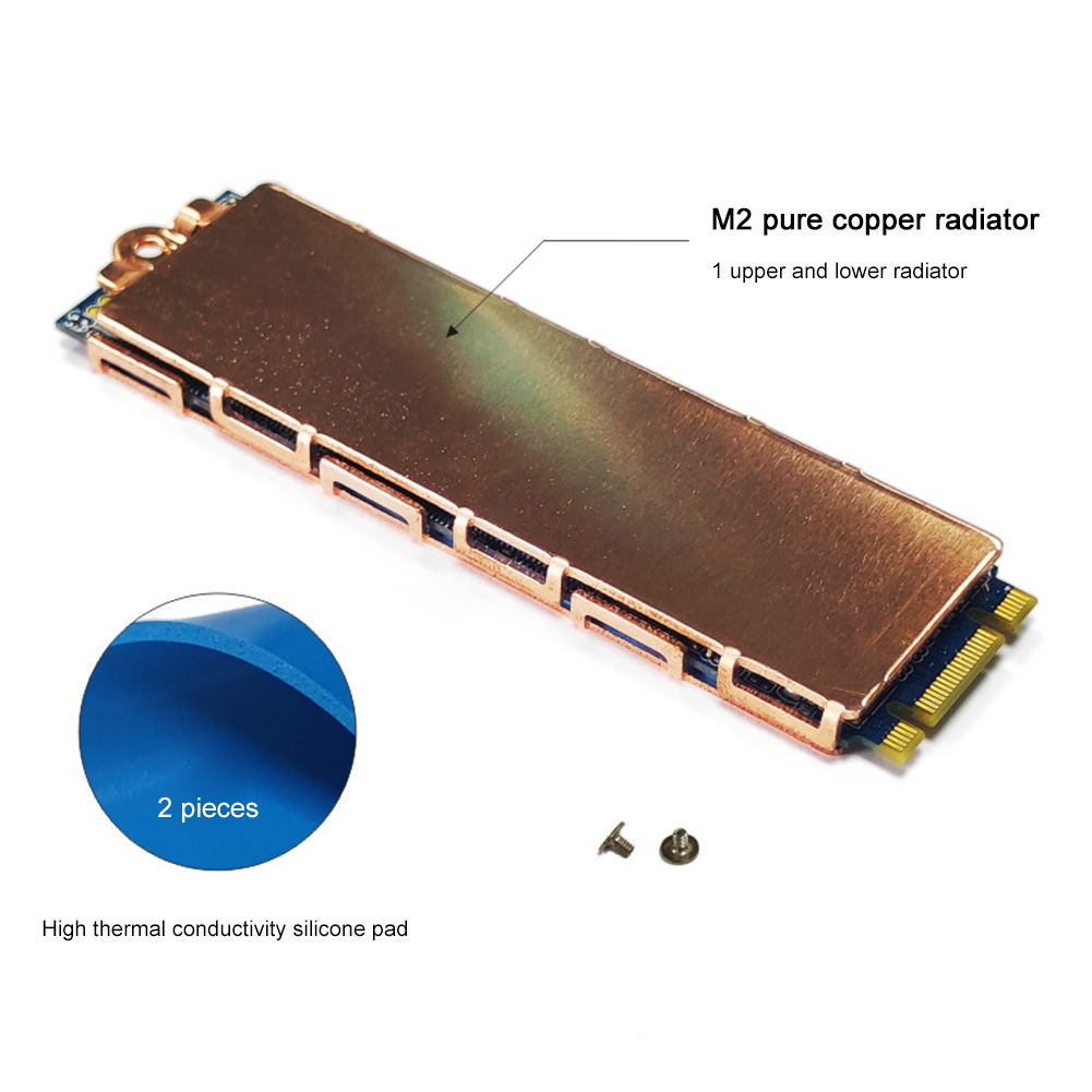 Cooler de Metal para SSD com A - Laptop Accessories Cooling Pad avaliação e preço