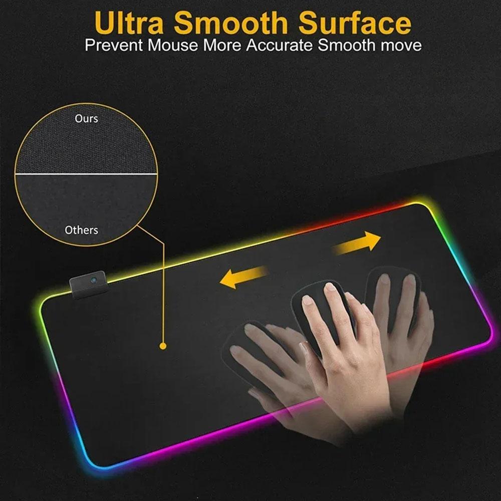 Mouse Pad RGB Retroiluminado c - Laptop Accessories Images avaliação e preço