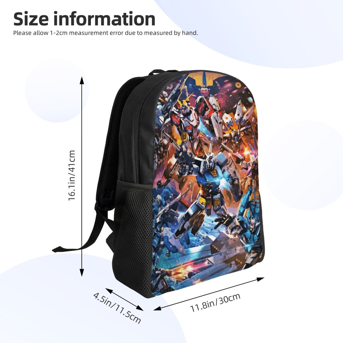 Mochila Personalizada G-Gundam - Laptop Accessories For Students avaliação e preço