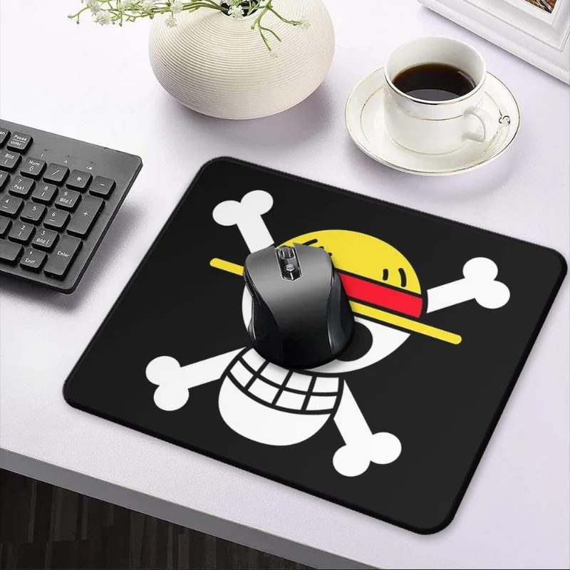 Mouse pad de caveira luffy, pe - Laptop Accessories Table avaliação e preço
