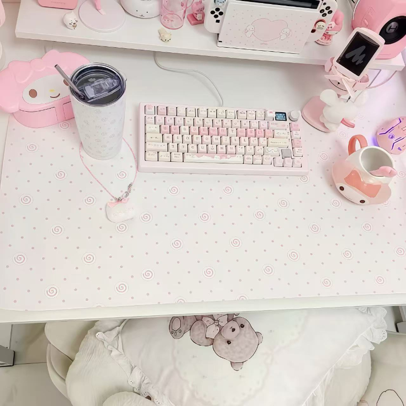 Mouse Pad Grande de Couro PU R - Laptop Accessories Pink avaliação e preço