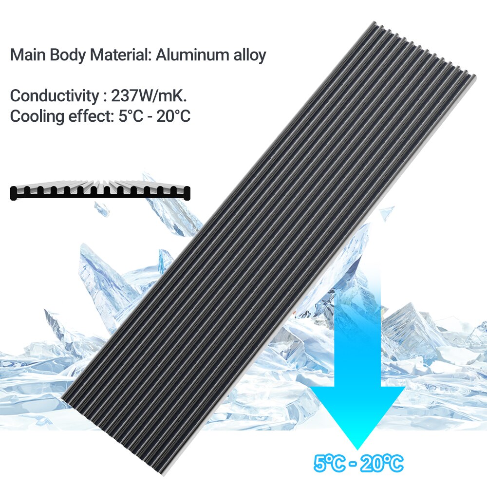Jeyi m.2 ssd dissipador de cal - Laptop Accessories Cooling Pad avaliação e preço
